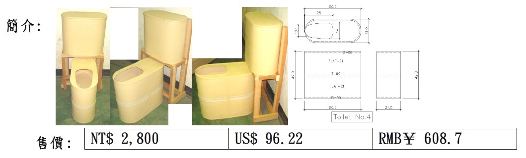 [品屋] 馬桶No.4, Toilet No.4